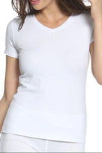 Load image into Gallery viewer, Beyond the Basics Short Sleeve V Neck Tee
